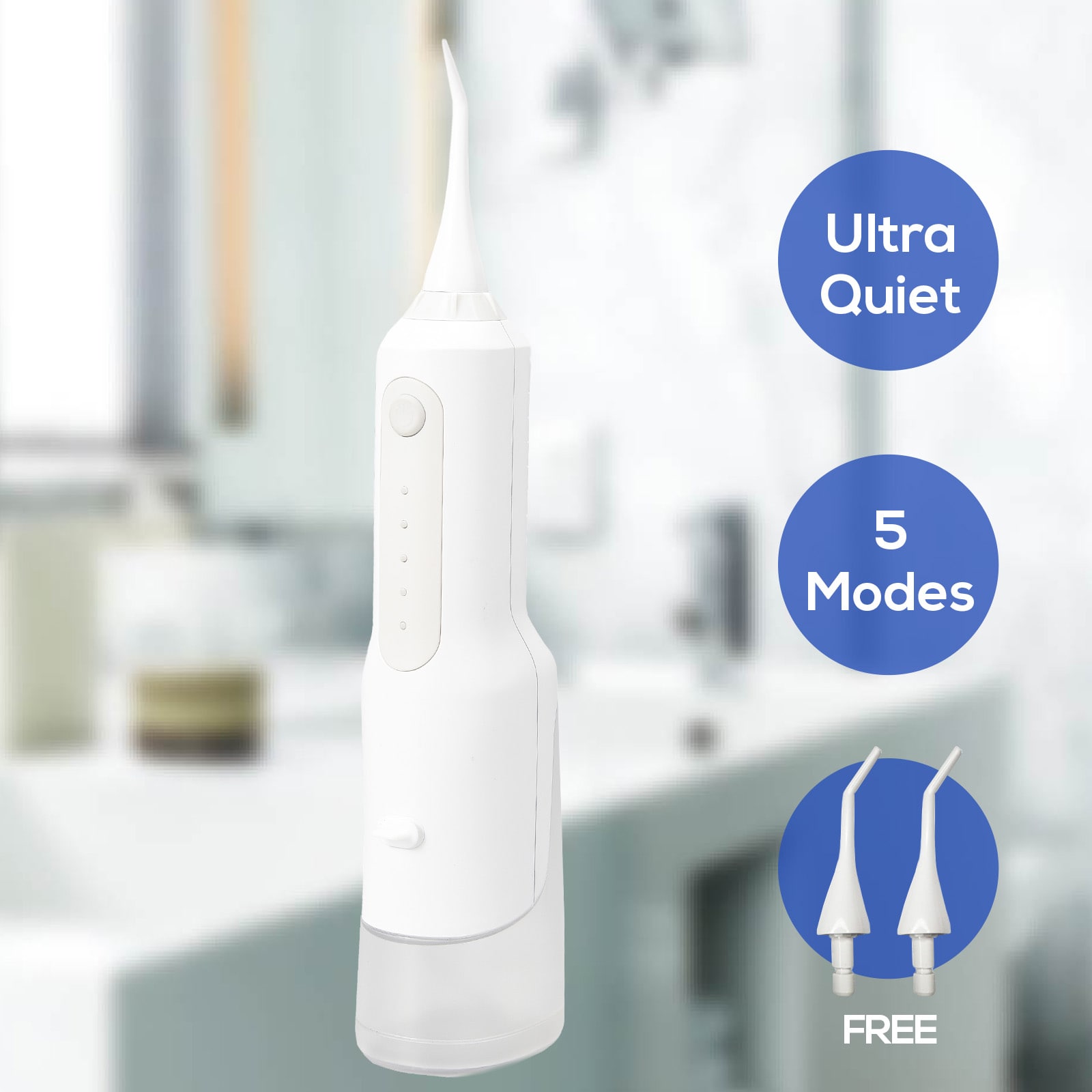 High Frequency Pulse Portable Tooth Cleaner Dental Flosser Water Dental Water Jet Oral Irrigator