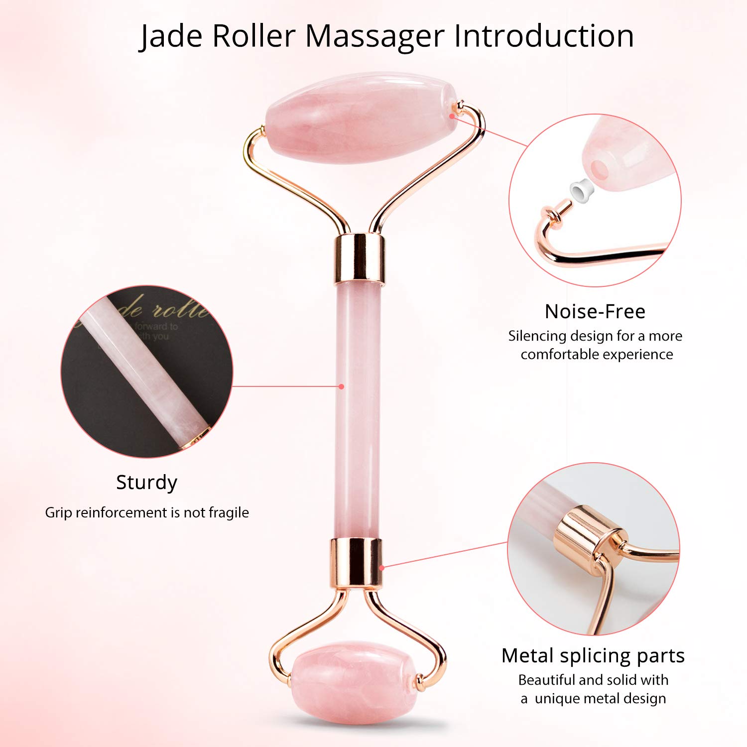 Jade Roller Stone Massager