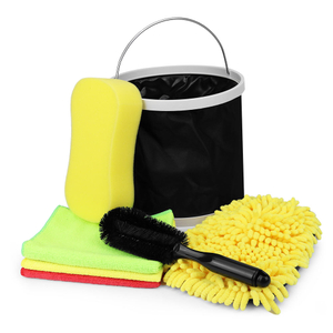 ALDI 7Pcs Vehicle Auto Car Wash Cleaning Tools Kit Car Detailing Set Supplier