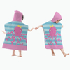 Kids Soft Water Absorbent Quick Dry Multi-Purpose Beach Towel with hoodie