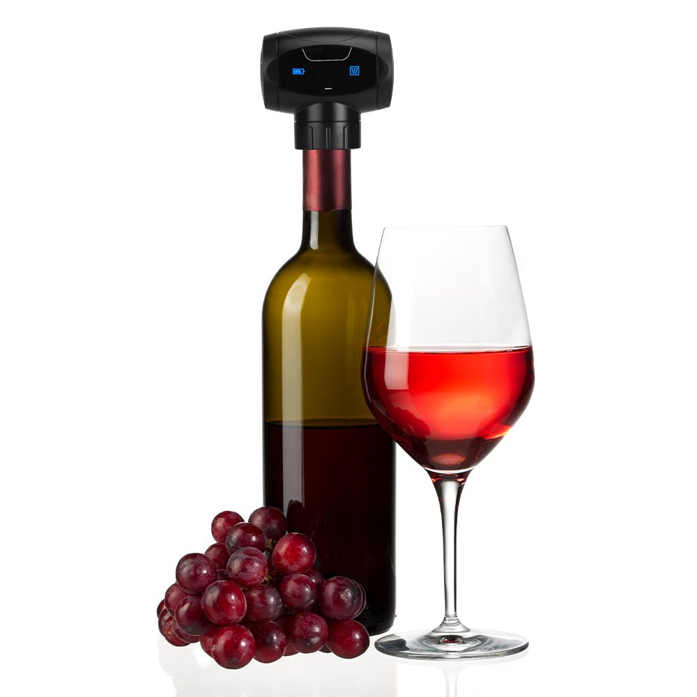 Amazon New Product Electric Wine Stoppers Automatic Vacuum Wine Saver Pump