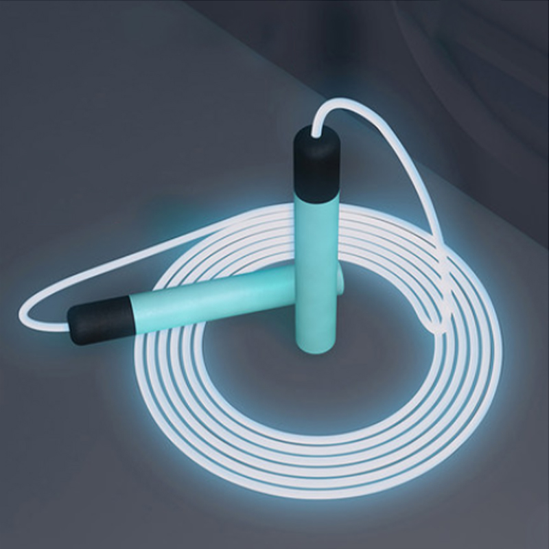Glowing rope skipping