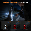 7.4V Rechargeable Car Tire Air Pump Electric Portable Cordless Tire Inflator for Roadside Emergency