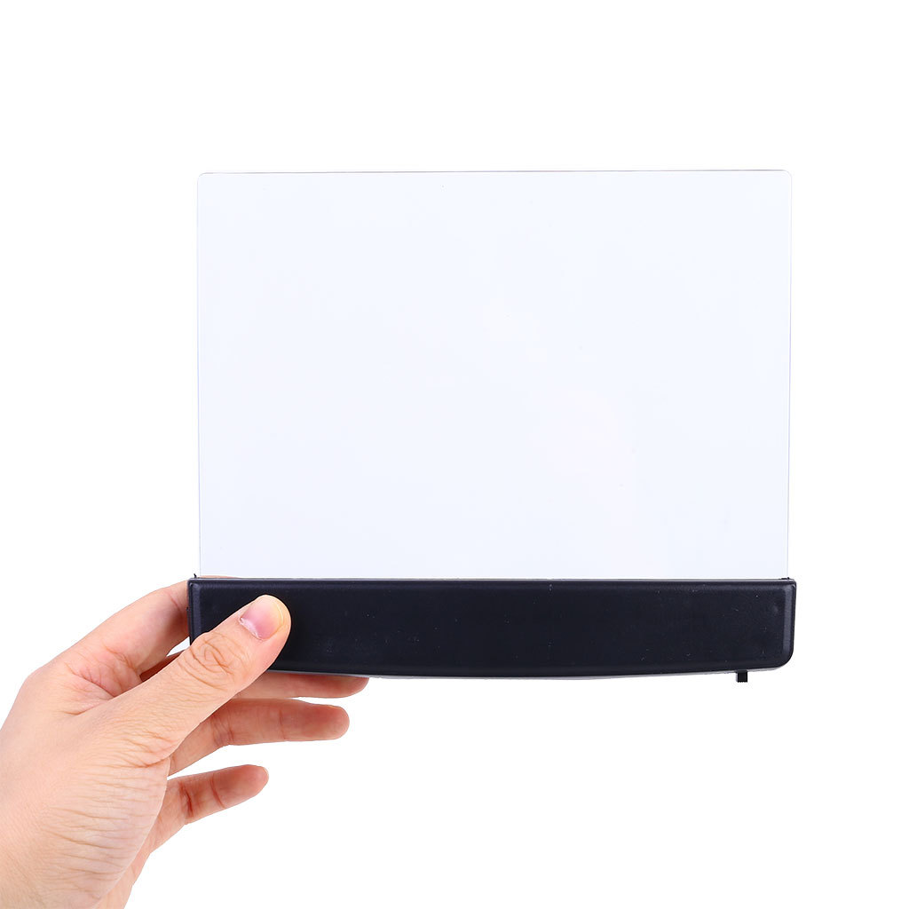 VCAN Night Dry Battery High-Definition Plexiglass LED Light Flat Book