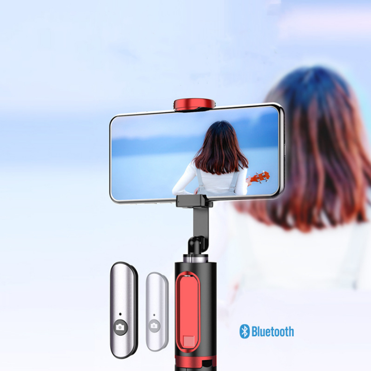 Multi-function Selfie Stick Lightweight Aluminum