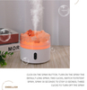 3 in 1 Ultrasonic Aromatherapy Oil Diffuser Personal Usb Small Humidifier LED Himalayan Salt Aroma Diffuser