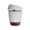 Clear Glass Silicone Coffee Mug