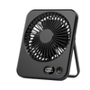 180-Degree Adjustable Desk Fan with Rotating Mount Ultra-thin Rechargeable Lightweight Desktop Small Fan