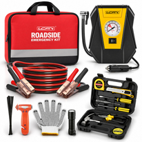 Car Emergency Safety Kit Bag Auto Vehicle Safety Road Side Assistance Kits,Roadside Emergency Car Kit