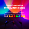 In Stock 16 Colors Sunset Projection Lamp With Remote Multiple Colors Night Light For Bedroom Living Room