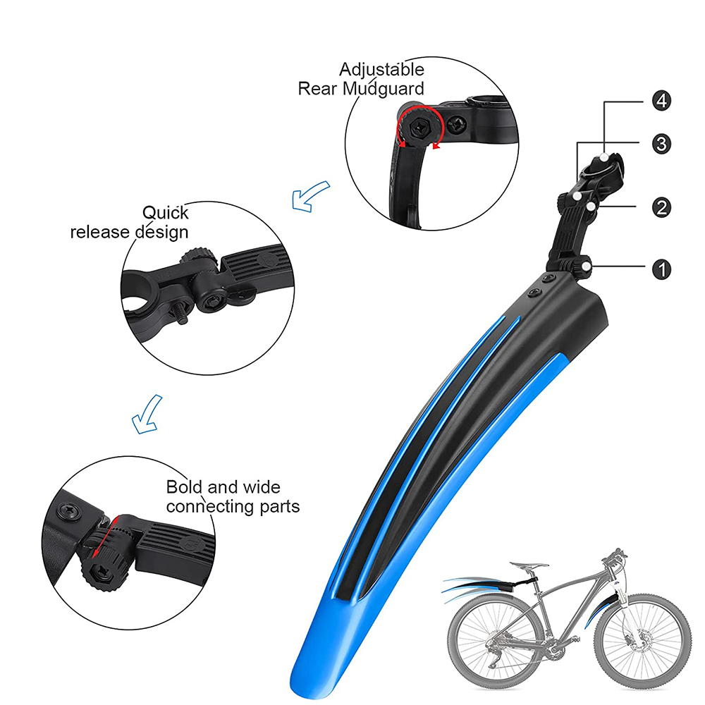 adjustable bike fenders