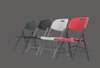 Wholesale OEM Cheap Multiple Colors Modern Outdoor Wedding Stackable Plastic Folding Chair
