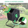 Light Weight Tumbling Compost Bin Single Chamber Compost Tumbler