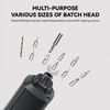 108pcs Rotatable Handle Electric Screwdriver Kit Portable Power Screwdriver Electric Screwdriver Set