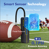 Portable Electric Ball Pump Tire Inflator Air Compressor With Digital Display Rechargeable Emergency Air Pump