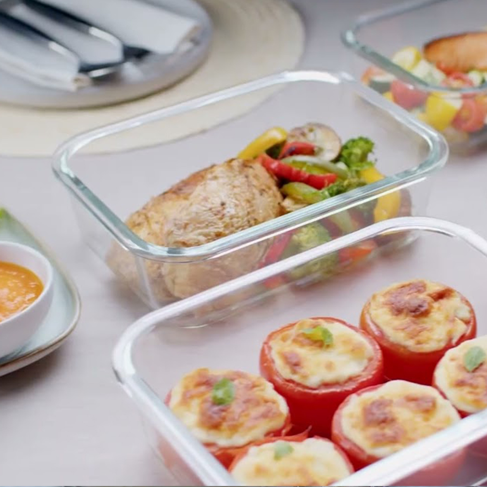 Glass Lunch Containers