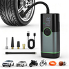 Portable Cordless Air Compressor for Car & Bike Tires with Digital Pressure Gauge and Tire Pressure Monitor