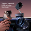 1080 Rotation Flexible Dash Car Mount Suction Strong Magnets Car Phone Stand Holder for IPhone 16 15 14 13 Pro MagSafe