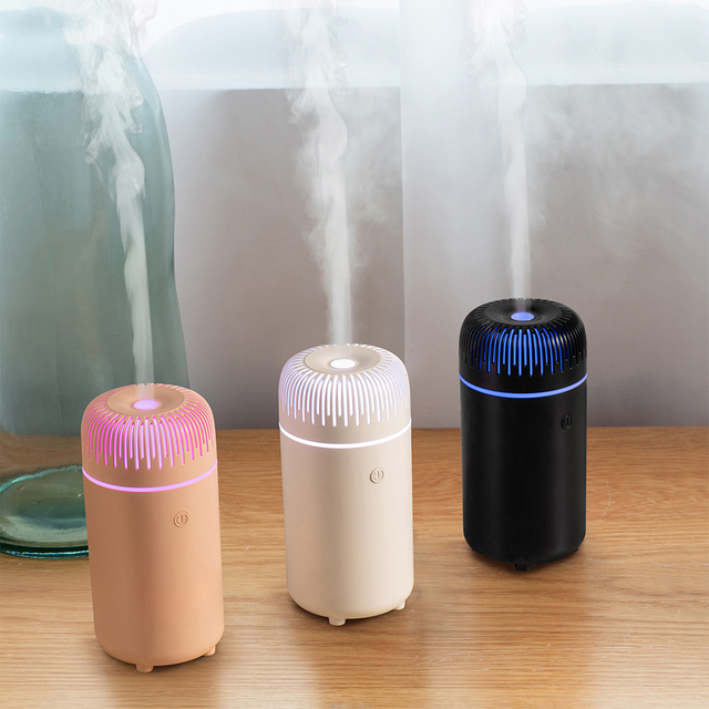 Upgraded Diffusers for Essential Oils Aromatherapy Diffuser Cool Mist Humidifier with 7 Colors LED Lights for Home Office Room