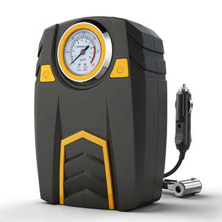 12V DC Portable Pointer Car Tire Inflator with 150PSI Pressure Gauge for Auto Tires Inflation