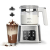 6 in 1 Large Glass Electric Milk Frother High Quality Electric Foam Maker Milk Heater for Coffee Making