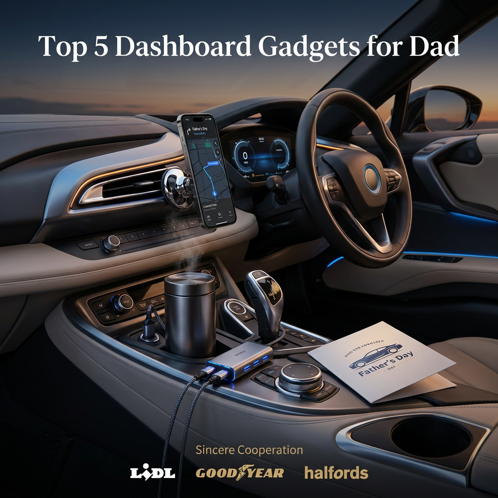 Modernize Dad’s Dashboard: Top 5 Interior Gadgets for The Gadget-Loving Father in 2026