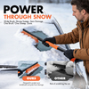 Portable Winter Cleaning Car Snow Brush Remover Shovel Brush Detachable Ice Scraper for Car