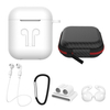 For Apple AirPods Case Silicone Protector Shockproof Full Cover + Keychain