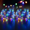 LED Christmas Lights Colored String Lights 33ft Waterproof Multicolor Christmas Led Tree Lights
