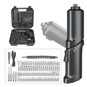 108pcs Rotatable Handle Electric Screwdriver Kit Portable Power Screwdriver Electric Screwdriver Set