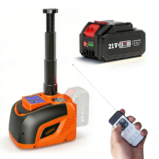 Wireless Battery Powered Heavy Duty 5T Telescoping 12V Aluminum Alloy Electric Car Jack Remote Control for Car Tire Replacement