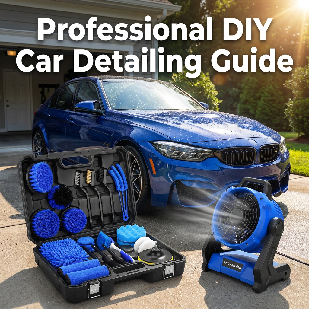 Professional Car Detailing at Home: Best Kits and Techniques