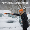 Multifunctional Car Snow Shovel Ice Scraper Detachable Snow Brush with Ice Remover for Car/SUV