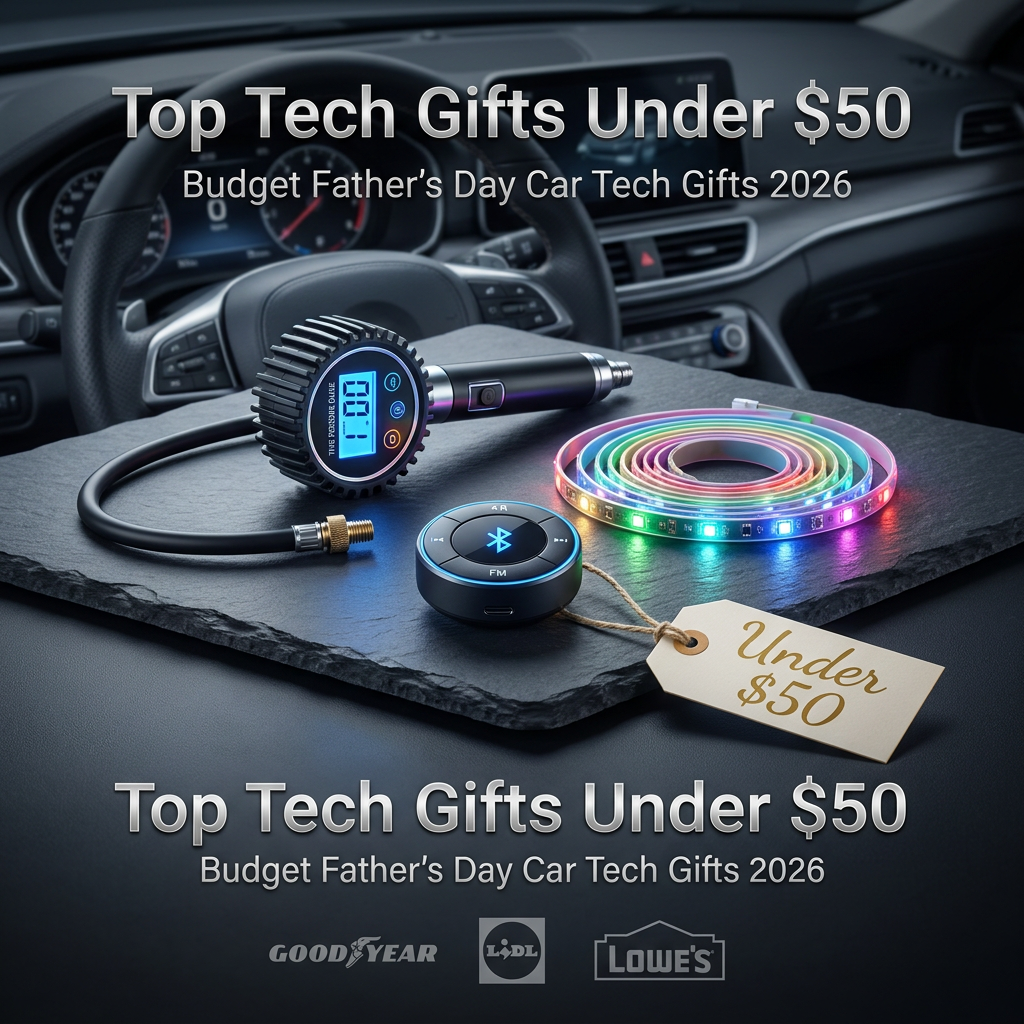 Smart Gifting: Top High-Tech Car Gifts Under $50 for Father’s Day 2026