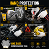 Car Emergency Safety Kit Bag Auto Vehicle Safety Road Side Assistance Kits,Roadside Emergency Car Kit