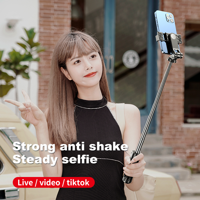 3 IN 1 Extendable Selfie Stick With Bluetooth And Tripod Stand