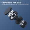 VCAN 360 degree Double-sided Magnetic Stand Mobile Phone Holder for Car Dashboard and Gym Treadmill