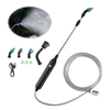Battery Powered Watering Wand Garden Hose Sprayer With Adjustable Nozzle for Watering Hanging Plants, Deck Plants