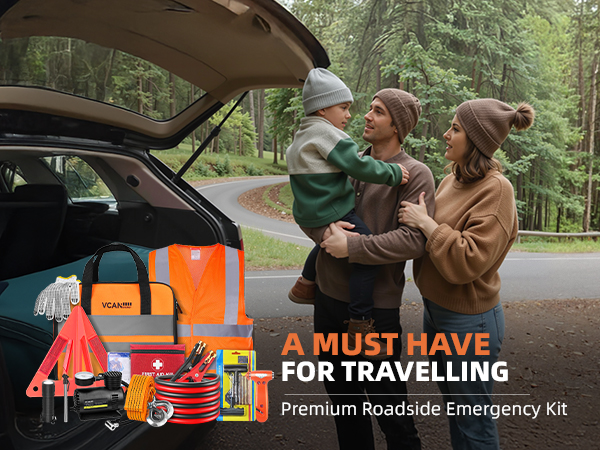 Never Get Stranded: Why The VCAN 2-in-1 Jump Starter & Air Pump Is Your Ultimate Roadside Ally