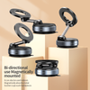 Vacuum Phone Holder Magnetic Dashboard Mount Mobile Phone Car Holders Suction Cup 360 Degree Phone Holder for Car And Home Use