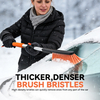 Extendable Snow Brush Detachable Ice Scraper Removable Long Handle Winter Cleaning Car Snow Brush Remover for Car