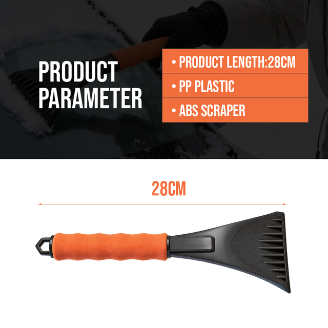 New Design Car Shield Snow Ice Scraper Ice Remover Car Maintenance Gadget Windshield Cleaner Tool To Remove Snow Frost And Ice