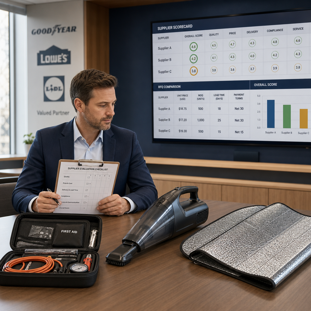 A Retail Buyer's Sourcing Playbook: How We Evaluate Car Accessories Suppliers for The Back-to-College Season