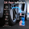 Wireless Car Air Compressor Rechargeable Battery Digital Auto Air Pump with Bank Power