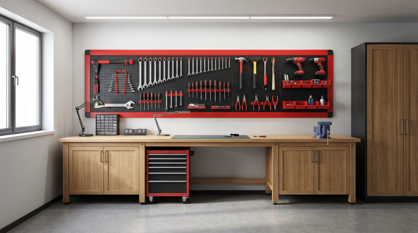 From Chaos To Control: How A Modular Pegboard System Transforms Your Workspace