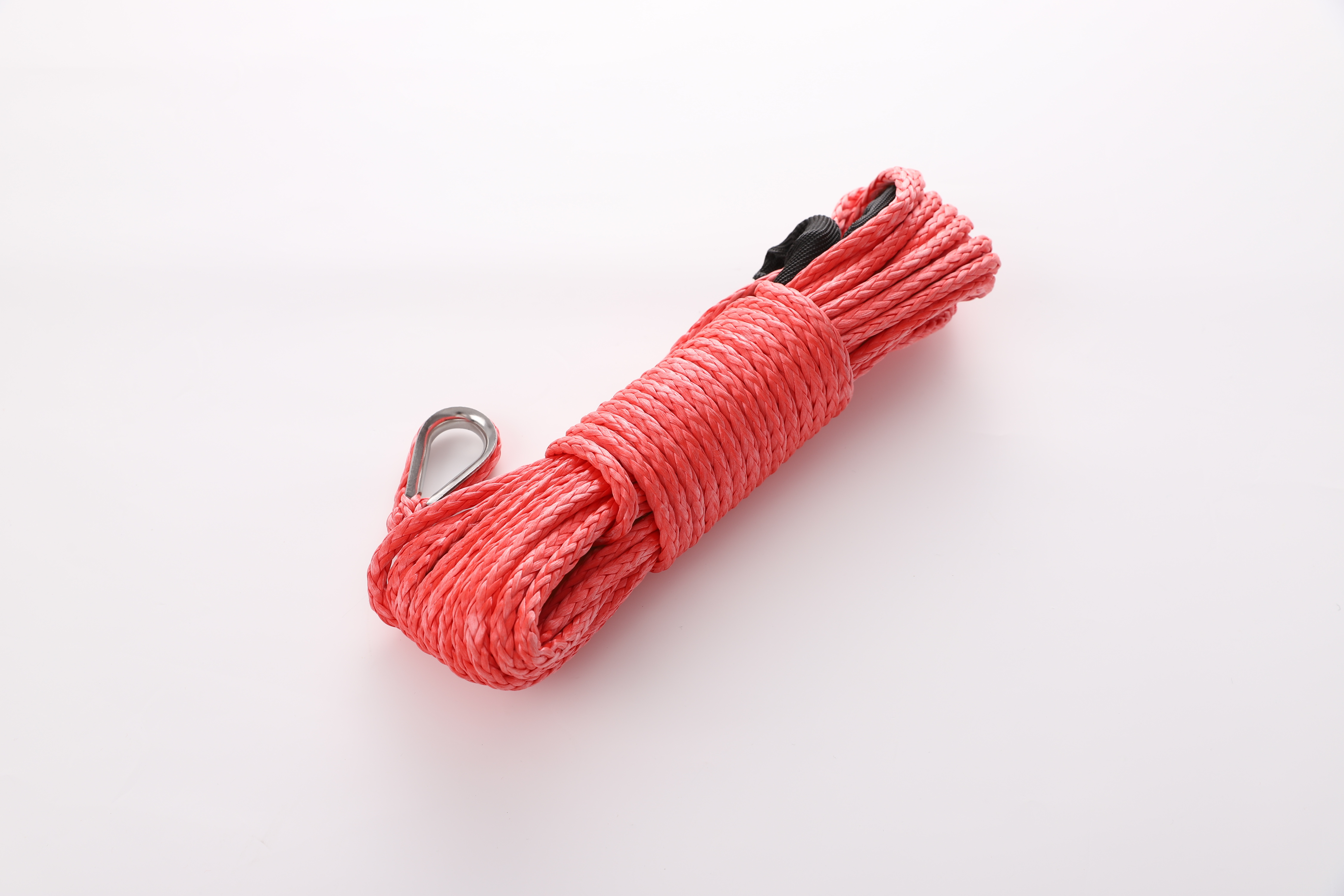 Synthetic Winch Rope 1/4" x 50\' 7700LBs Towing Winch Cables