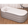 PVC Foldable Bathtub with Lid Spa for Relaxation Inflatable Hot Tub