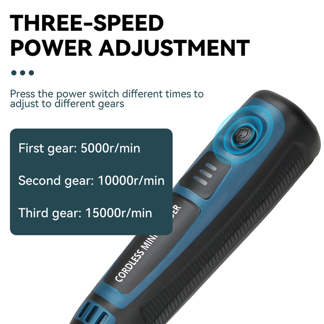 96pcs Mini Electric Drill DIY Handheld Grinder Kit 3.6V Rechargeable Grinder for Glass Wood Sanding and Polishing